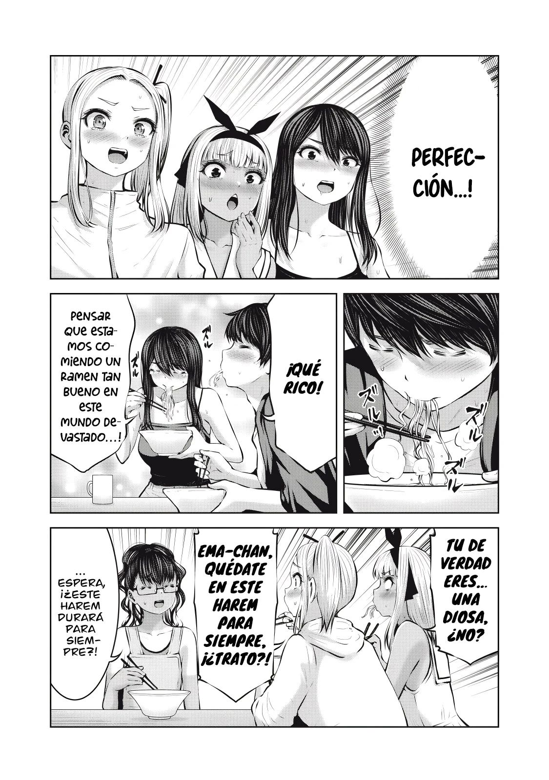 ZOMBIE SEKAI DE HAREM WO TSUKUROU Capítulo 16.1 - Page 13