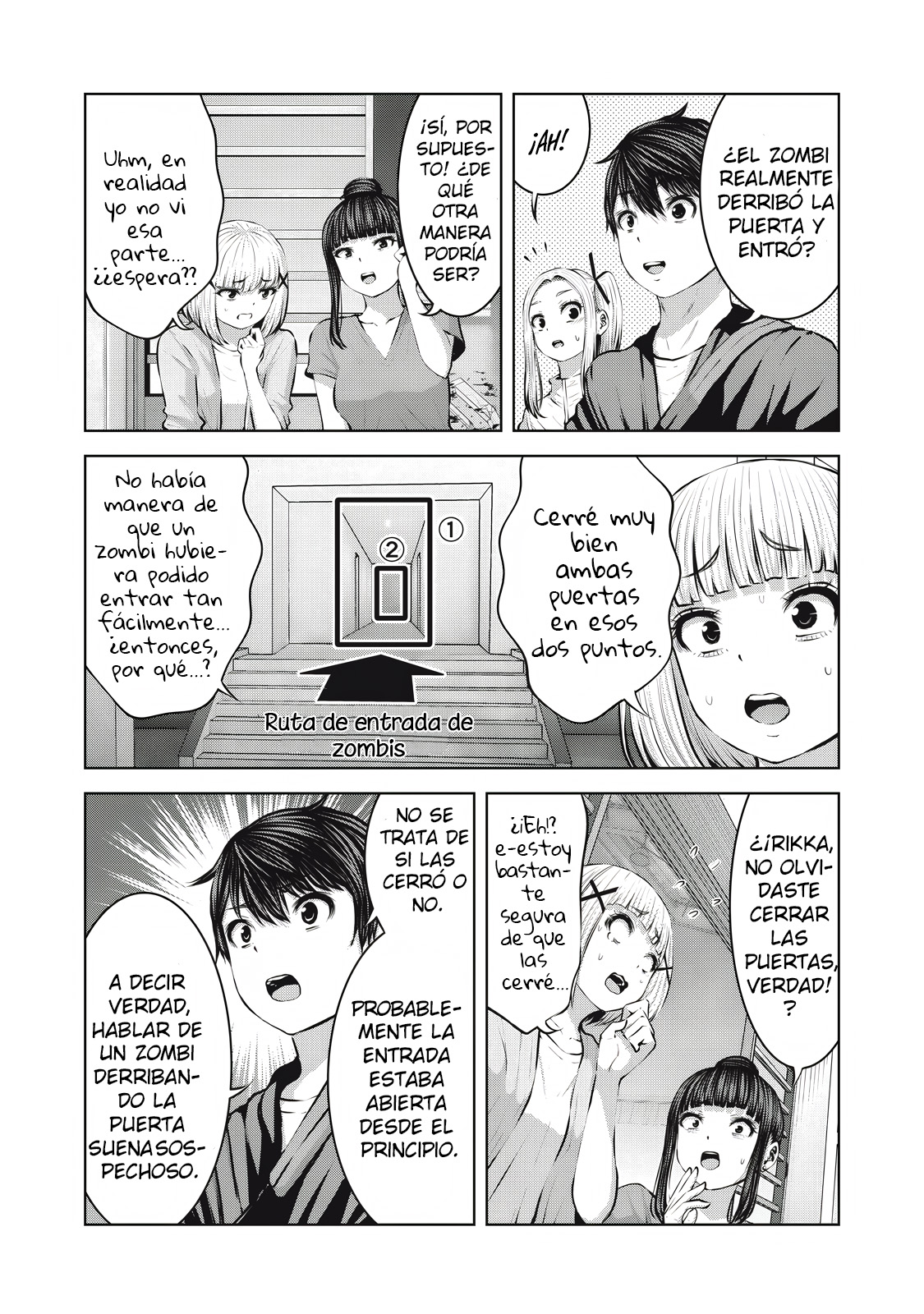 ZOMBIE SEKAI DE HAREM WO TSUKUROU Capítulo 17.2 - Page 14