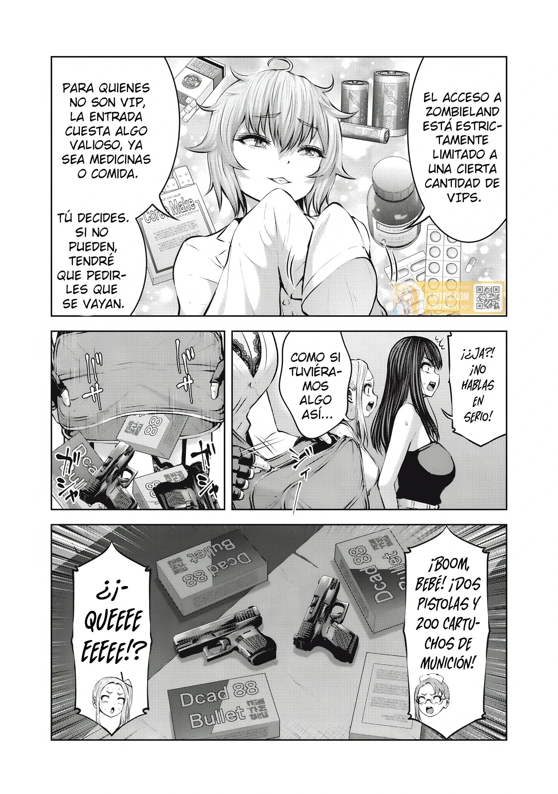 ZOMBIE SEKAI DE HAREM WO TSUKUROU Capítulo 18.2 - Page 6