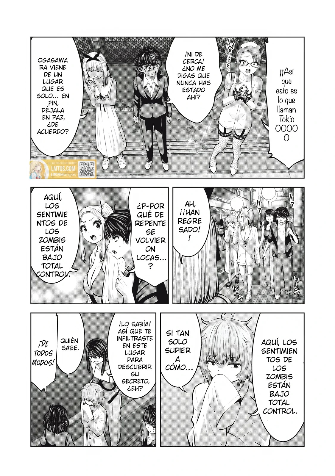 ZOMBIE SEKAI DE HAREM WO TSUKUROU Capítulo 19.1 - Page 12