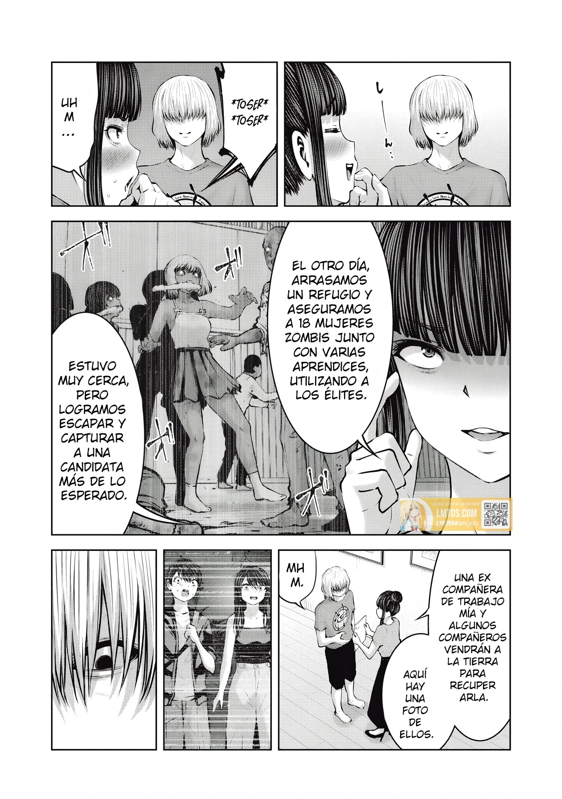 ZOMBIE SEKAI DE HAREM WO TSUKUROU Capítulo 19.1 - Page 6