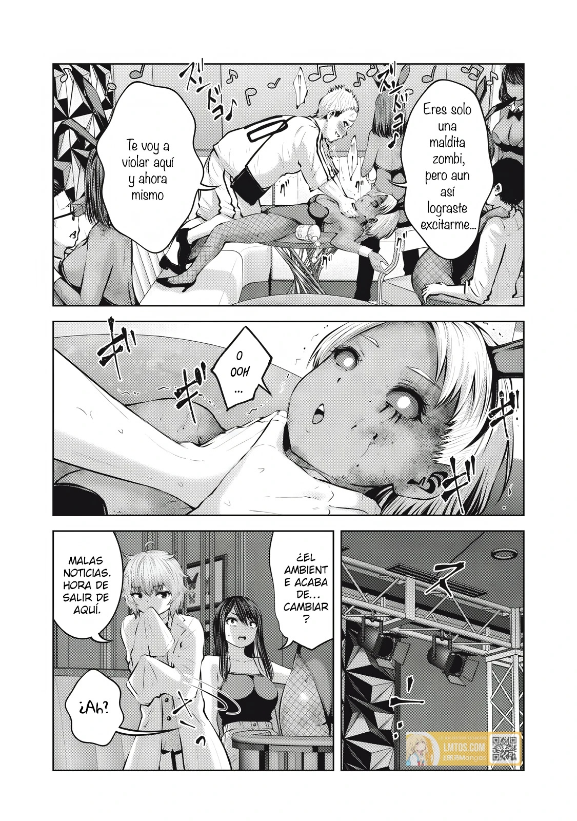 ZOMBIE SEKAI DE HAREM WO TSUKUROU Capítulo 19.1 - Page 9