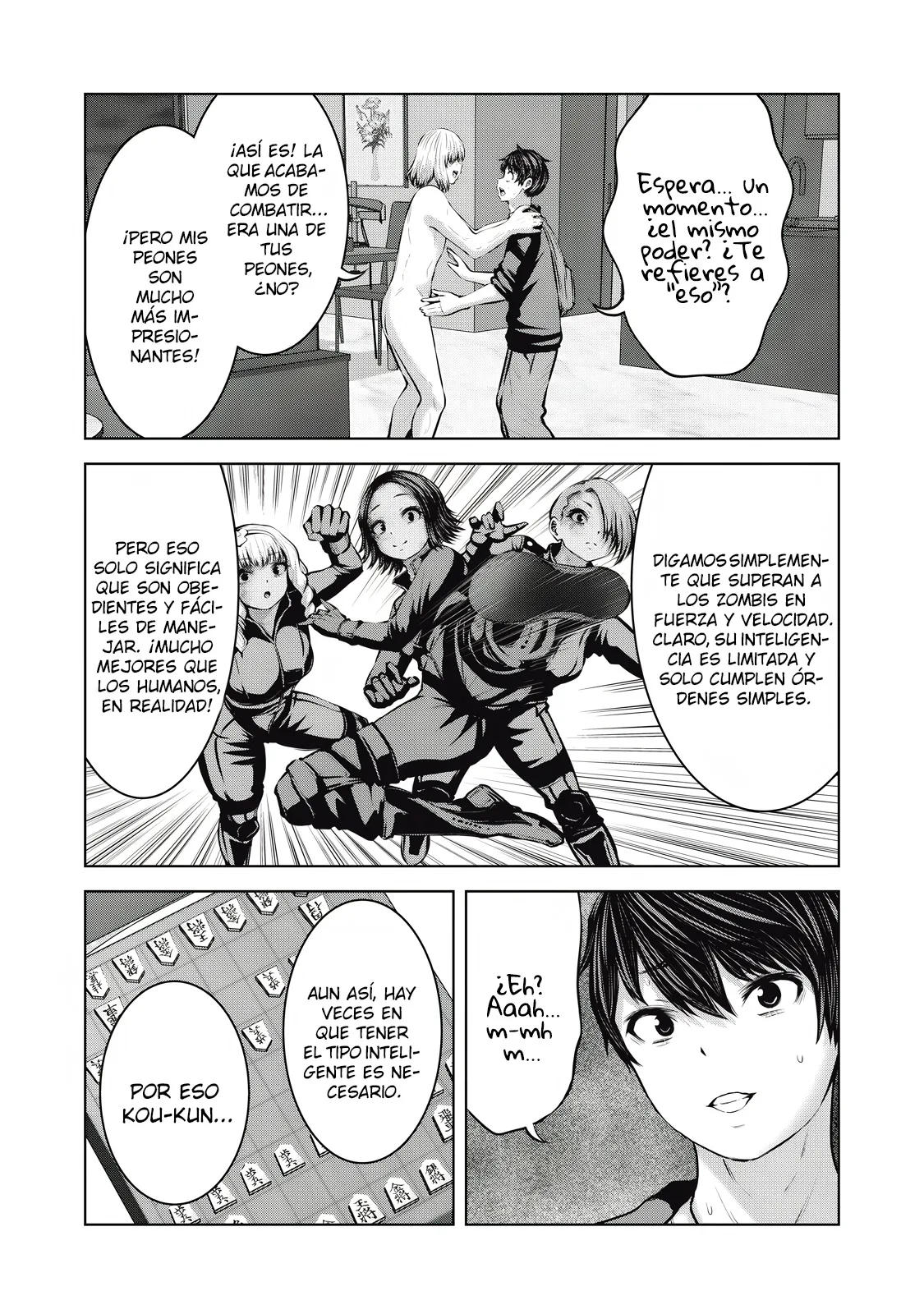 ZOMBIE SEKAI DE HAREM WO TSUKUROU Capítulo 21.2 - Page 4