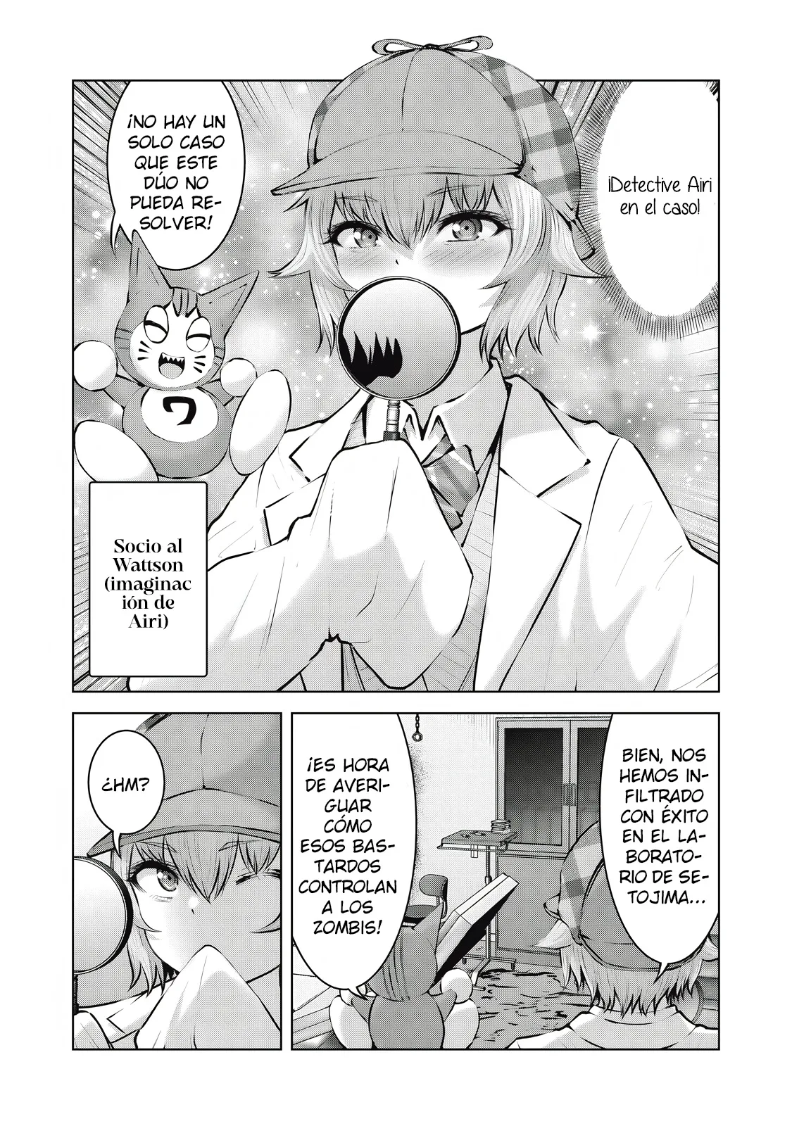 ZOMBIE SEKAI DE HAREM WO TSUKUROU Capítulo 22.1 - Page 9