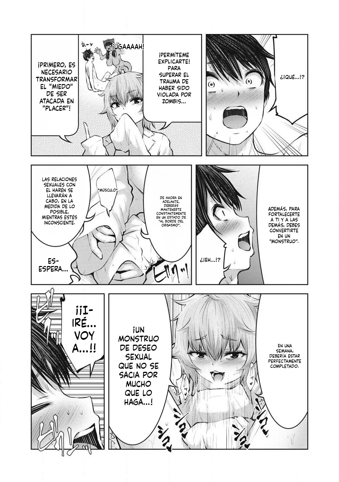 ZOMBIE SEKAI DE HAREM WO TSUKUROU Capítulo 24.2 - Page 5