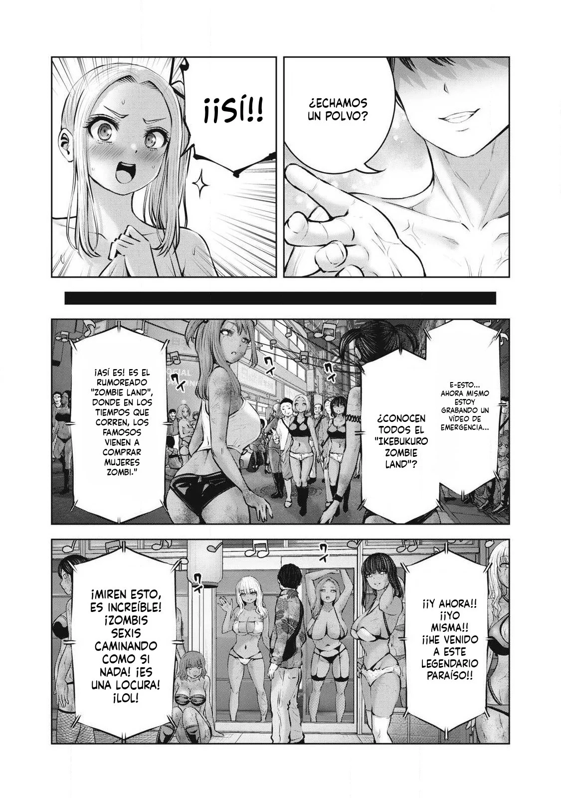 ZOMBIE SEKAI DE HAREM WO TSUKUROU Capítulo 24.2 - Page 8
