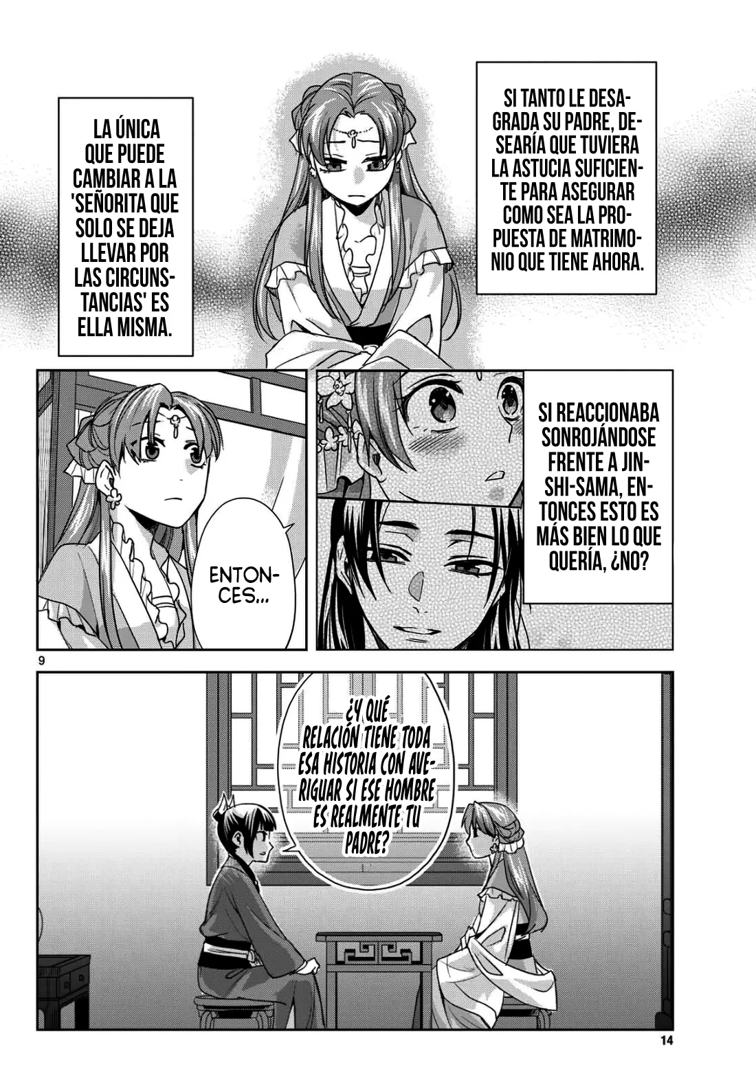 Los Diarios de la Boticaria. – El Diario de los Misterios del Palacio Interior de MaoMao. Capítulo 102 - Page 11