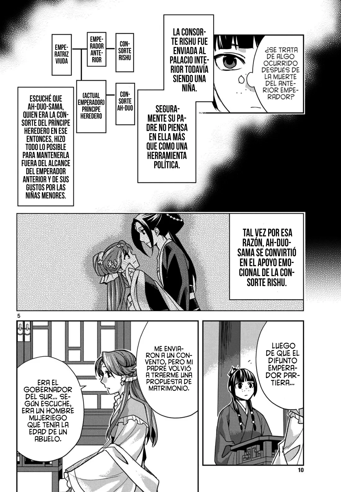 Los Diarios de la Boticaria. – El Diario de los Misterios del Palacio Interior de MaoMao. Capítulo 102 - Page 7