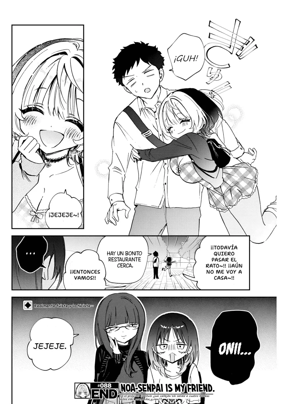 Noa-senpai wa Tomodachi Capítulo 88 - Page 19