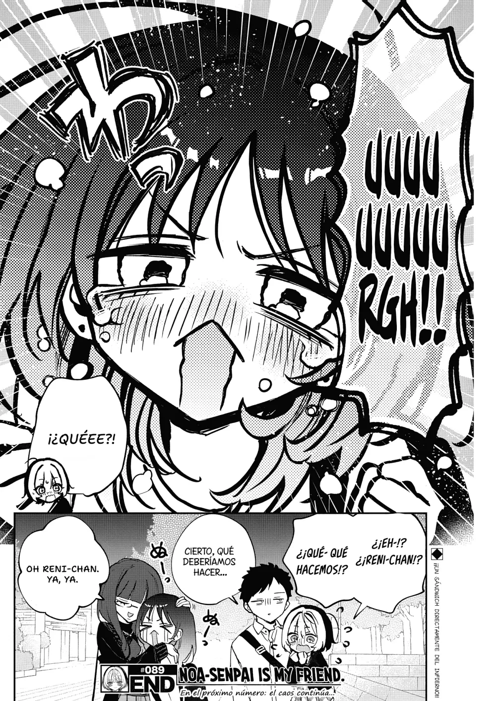 Noa-senpai wa Tomodachi Capítulo 89 - Page 19