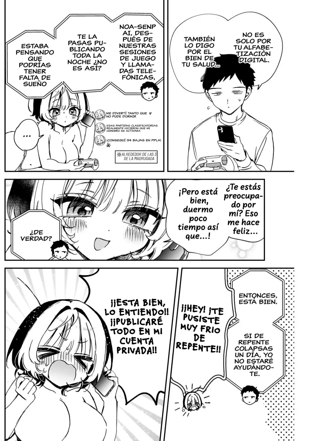 Noa-senpai wa Tomodachi Capítulo 91 - Page 11