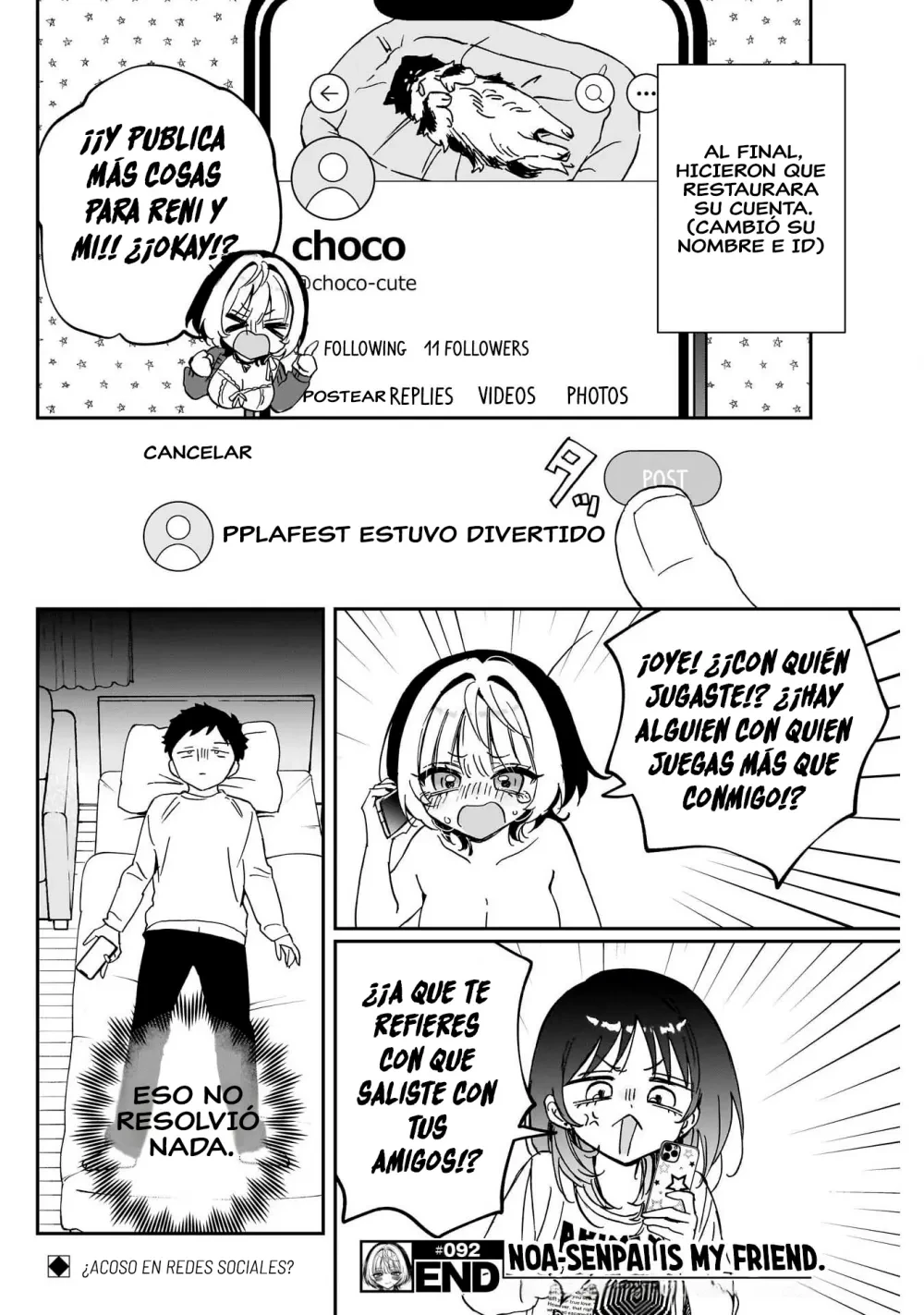 Noa-senpai wa Tomodachi Capítulo 92 - Page 19