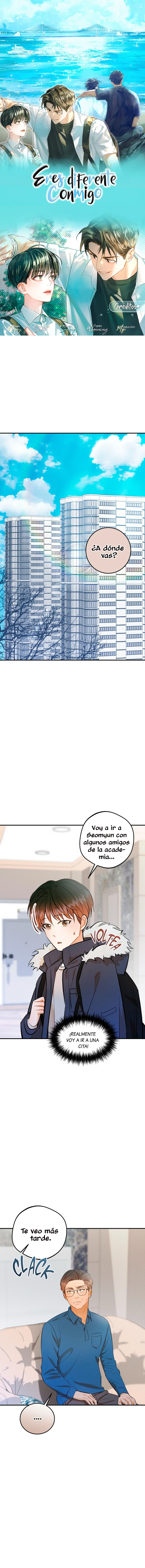 Eres diferente conmigo Capítulo 35 - Page 1