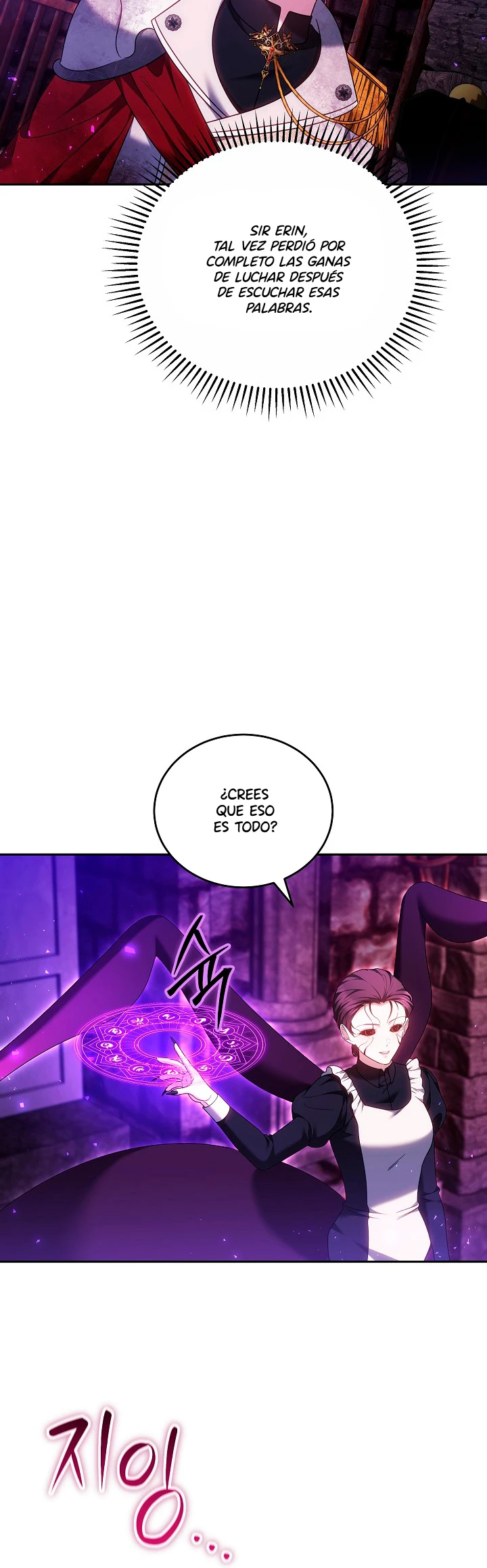 La razón por la que la villana tomó la espada Capítulo 62 - Page 9