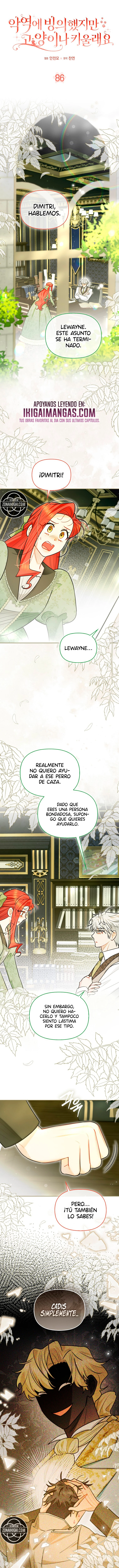 ¿Si Reencarné Como Villana Por Qué Me Convertí En Una Mayordomo De Gatos? Capítulo 86 - Page 2