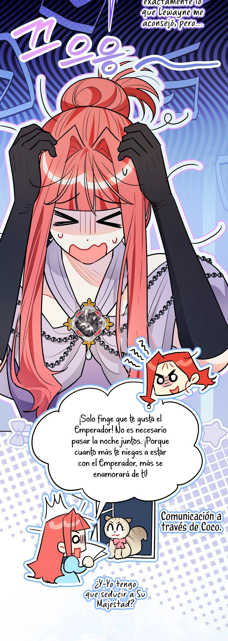 ¿Si Reencarné Como Villana Por Qué Me Convertí En Una Mayordomo De Gatos? Capítulo 88 - Page 3