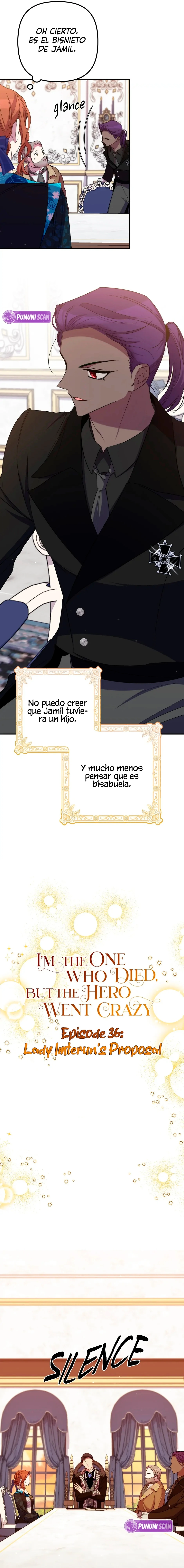El héroe se volvió loco a pesar de que fui yo quien murió Capítulo 36 - Page 5