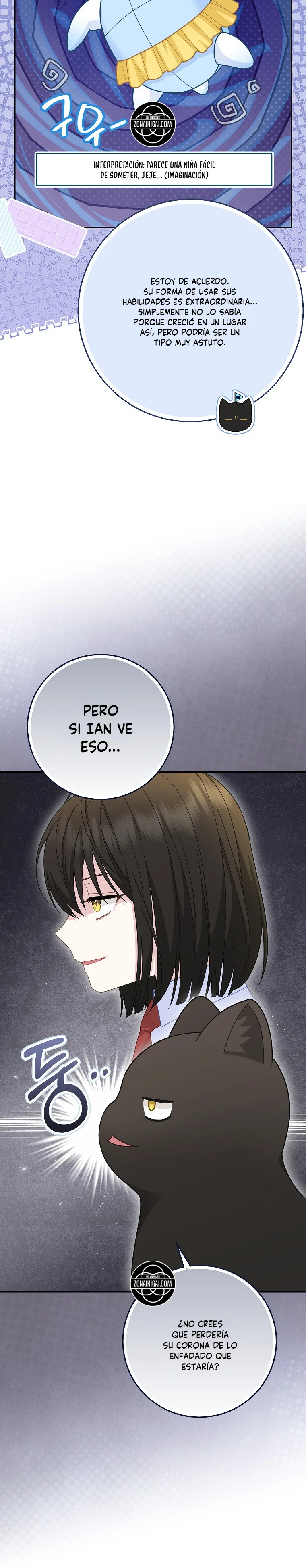 La Bebe Leopardo De Las Nieves De La Familia De Leopardos Negros Capítulo 72 - Page 17
