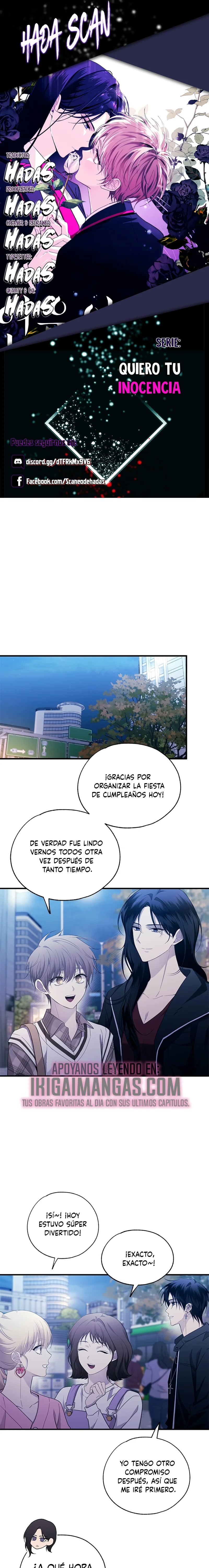 Quiero tu Inocencia Capítulo 222 - Page 1