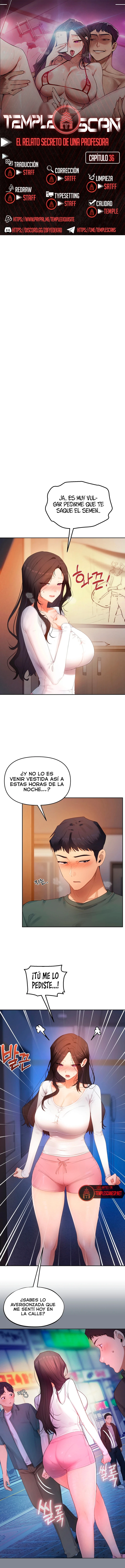 El secreto de la profesora Capítulo 36 - Page 1