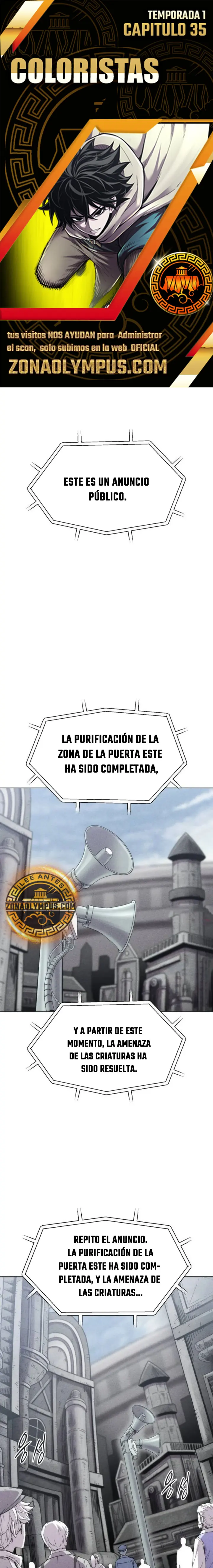 Colorista Capítulo 35 - Page 1