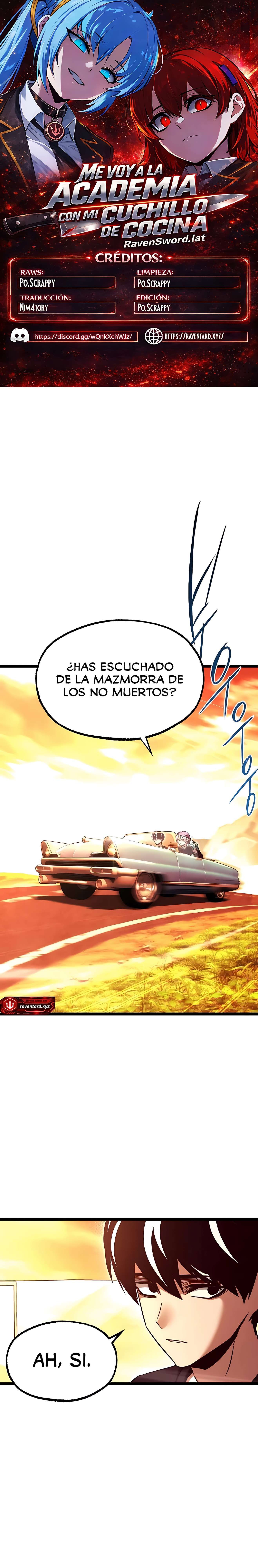 Conquistando la Academia con solo un Cuchillo de Sashimi Capítulo 82 - Page 1