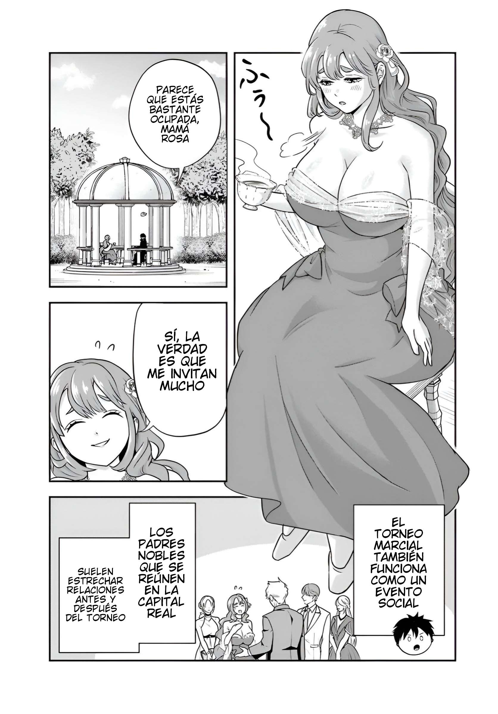 El Noble Villano Ama Demasiado a las Heroínas Mamás: Volviéndose el Más Fuerte con Esfuerzo Sincero para Salvar a sus Personajes Favoritos en Desgracia Capítulo 30 - Page 8