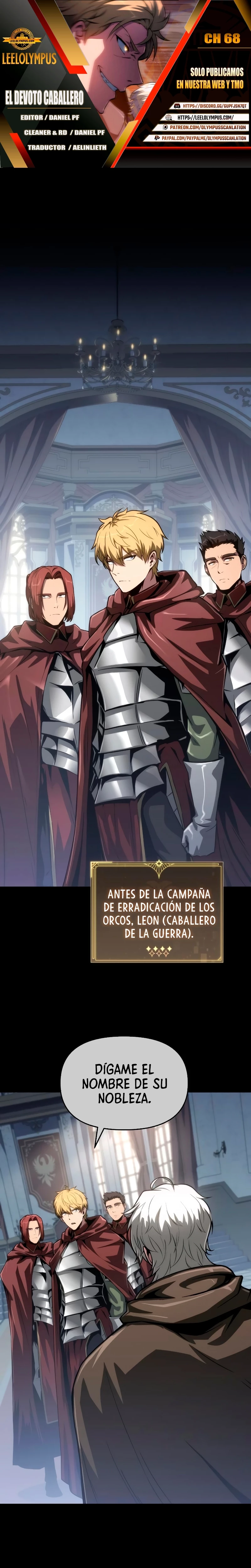 El Devoto Caballero Capítulo 68 - Page 1