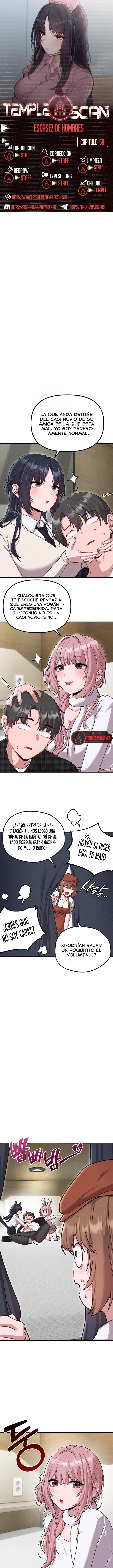 Escases de Hombres Capítulo 58 - Page 1