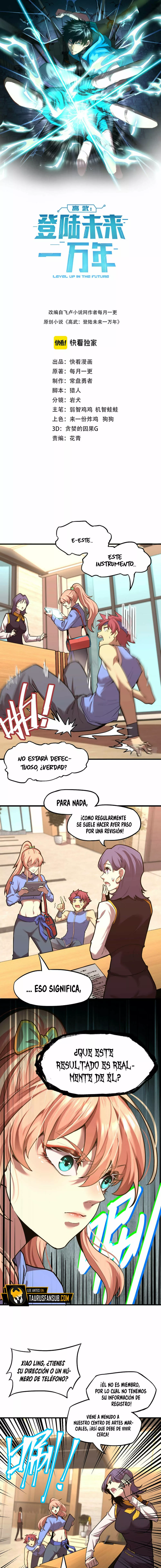Iniciando sesión en 10,000 años en el futuro Capítulo 11 - Page 4