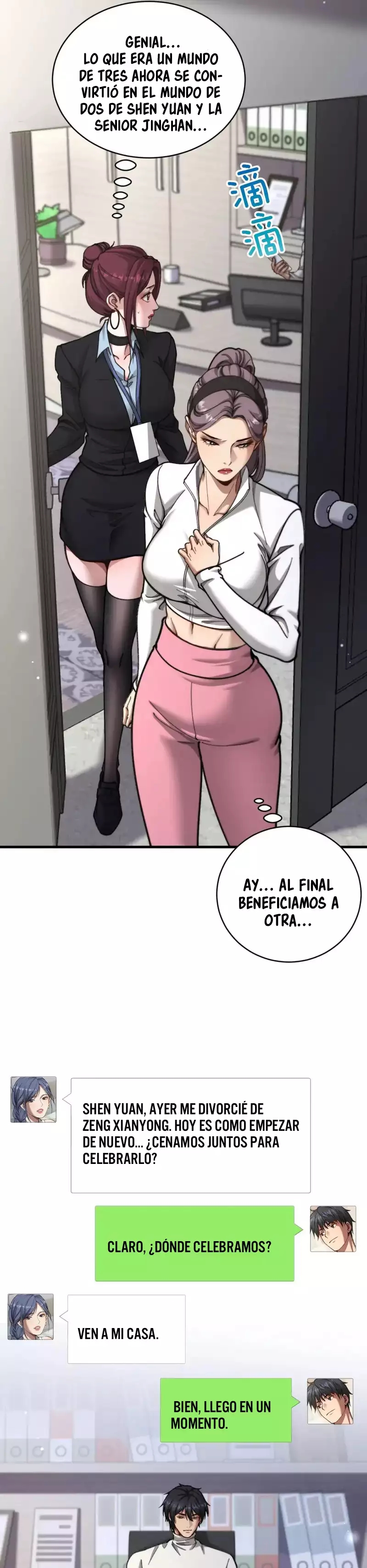 Me ofrecieron su lealtad despues de que obtuviera mucho dinero Capítulo 101 - Page 11