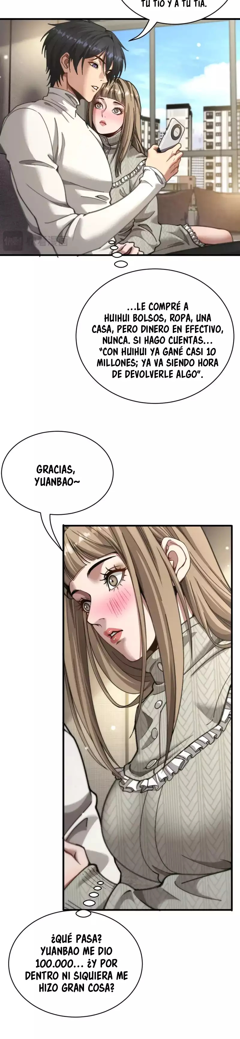 Me ofrecieron su lealtad despues de que obtuviera mucho dinero Capítulo 99 - Page 3
