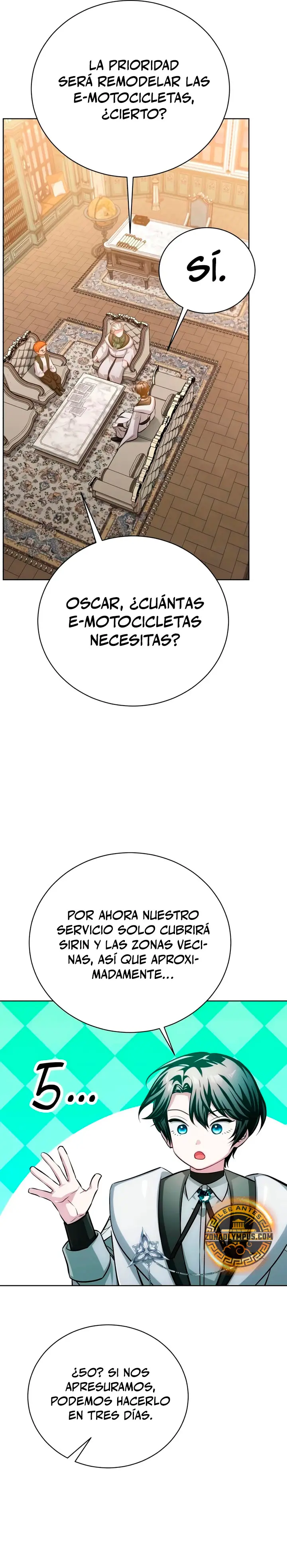 El chico problemático de la torre mágica Capítulo 49 - Page 23