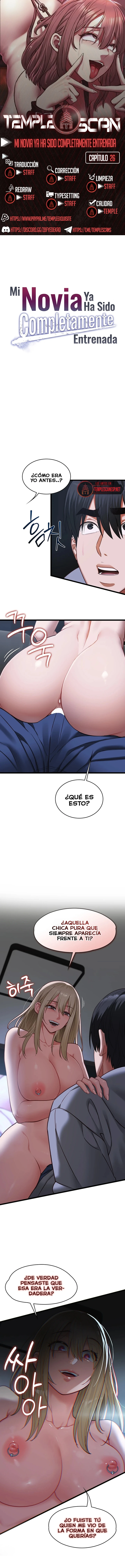 Mi Novia ha sido Entrenada Capítulo 26 - Page 1