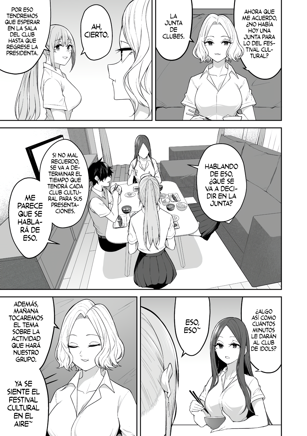 Imaizumi trae a todas las gals a su casa ~Deep – español Capítulo 50 - Page 15