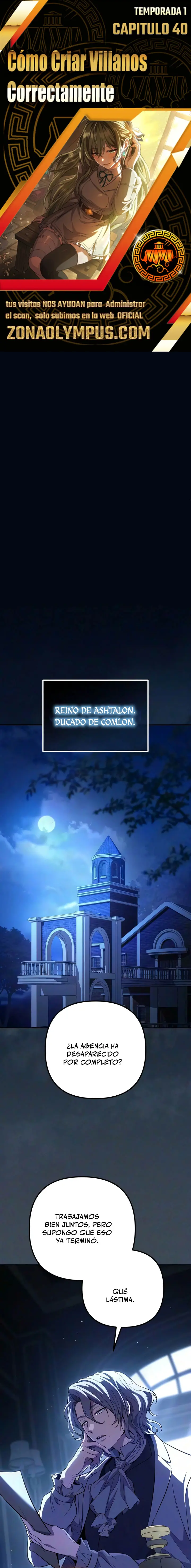 Cómo criar villanos correctamente Capítulo 40 - Page 1