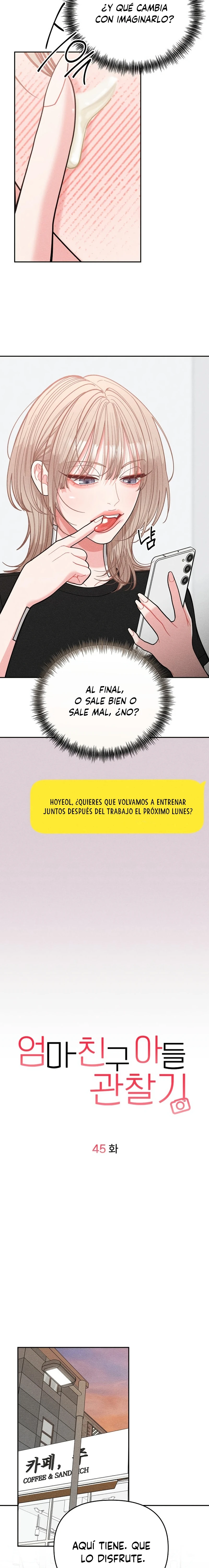 Observando al hijo de la amiga de mi mamá Capítulo 45 - Page 7