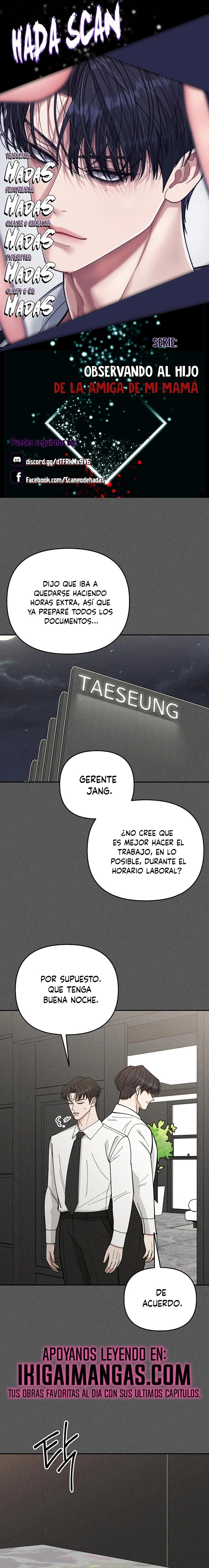 Observando al hijo de la amiga de mi mamá Capítulo 47 - Page 1