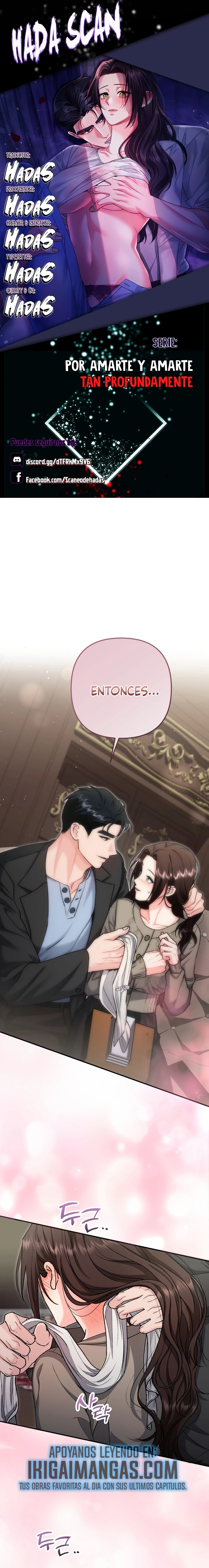 Por amarte y amarte tan profundamente Capítulo 43 - Page 1