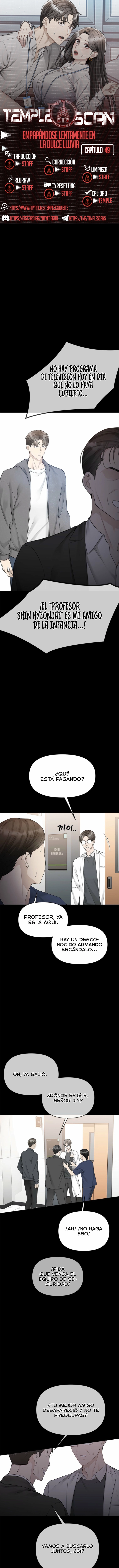 Empapandose Lentamente En La Dulce Lluvia Capítulo 49 - Page 1