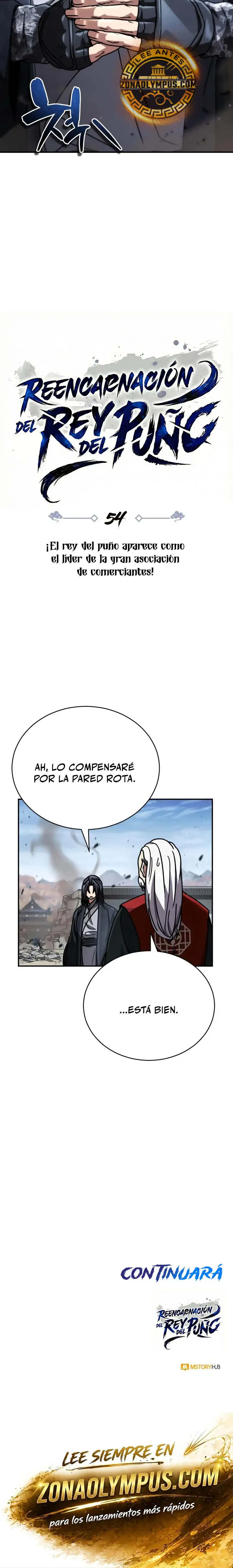 Reencarnación del Rey del Puño Capítulo 54 - Page 34