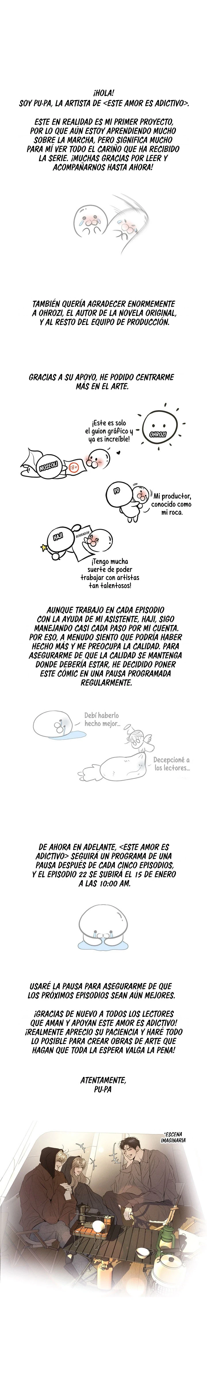 Amor adictivo Capítulo 21.5 - Page 1