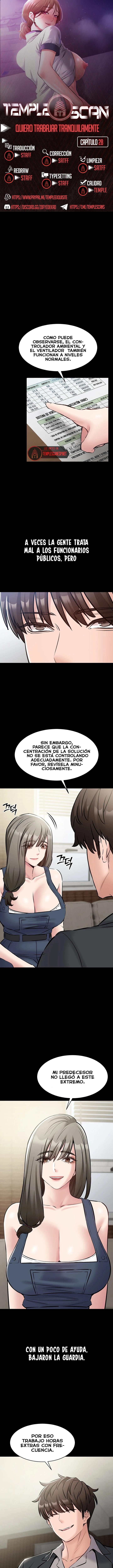 Quiero Trabajar Tranquilamente Capítulo 28 - Page 1