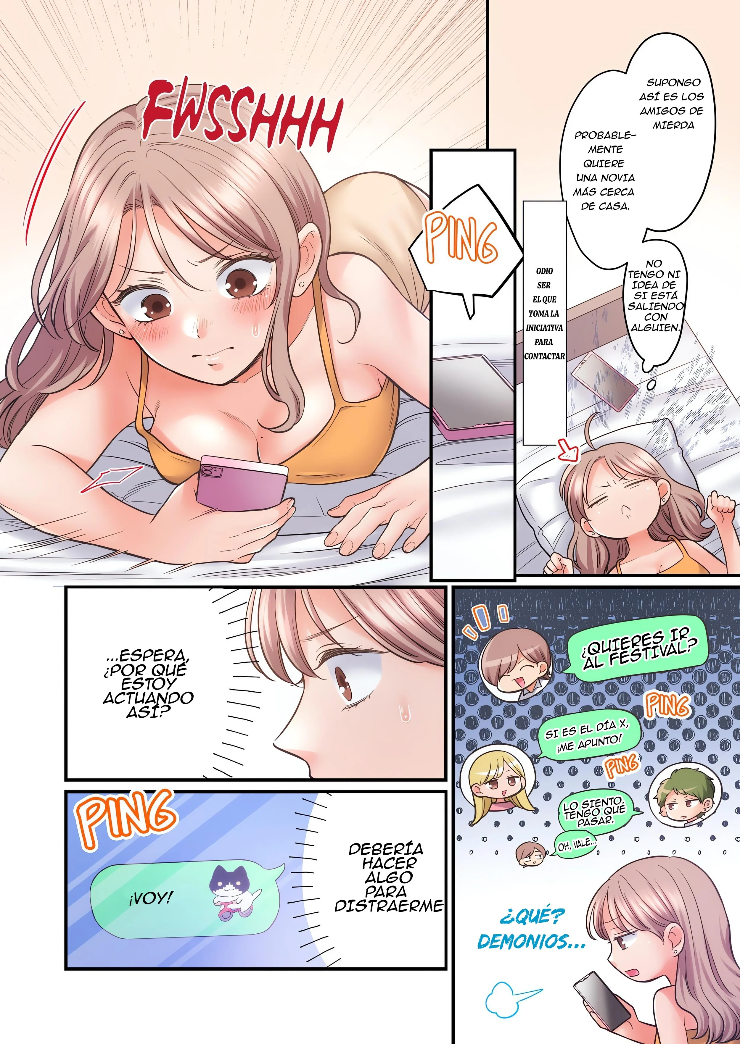 NTR debajo de la falda Capítulo 106 - Page 3