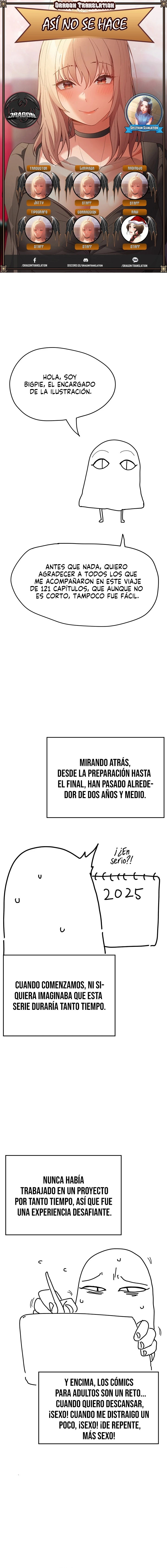 Asi no se Hace Capítulo 121.5 - Page 1