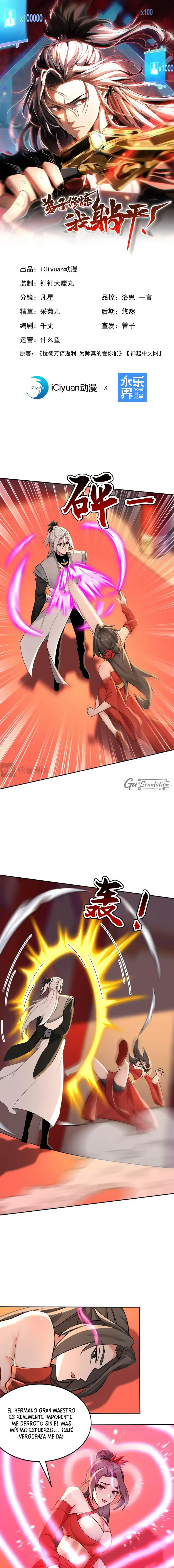 ¡Mientras mis discípulos se matan entrenando, yo me relajo! Capítulo 192 - Page 2