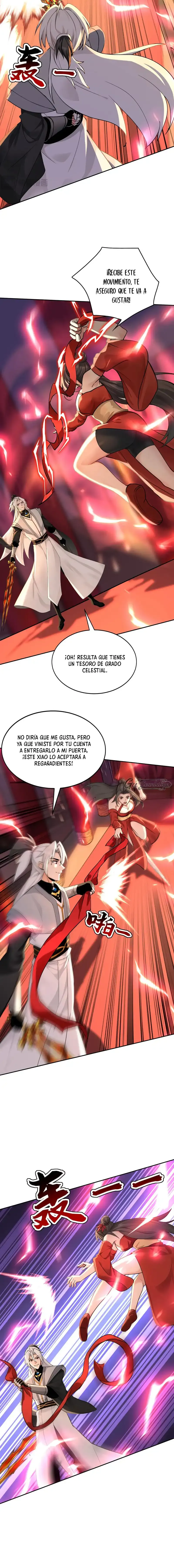 ¡Mientras mis discípulos se matan entrenando, yo me relajo! Capítulo 192 - Page 4