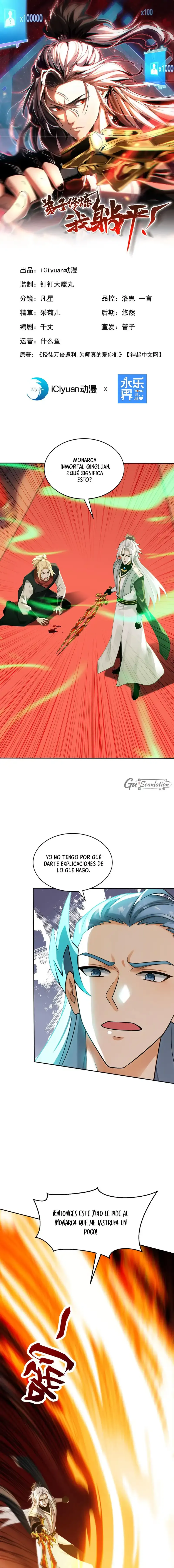 ¡Mientras mis discípulos se matan entrenando, yo me relajo! Capítulo 194 - Page 2