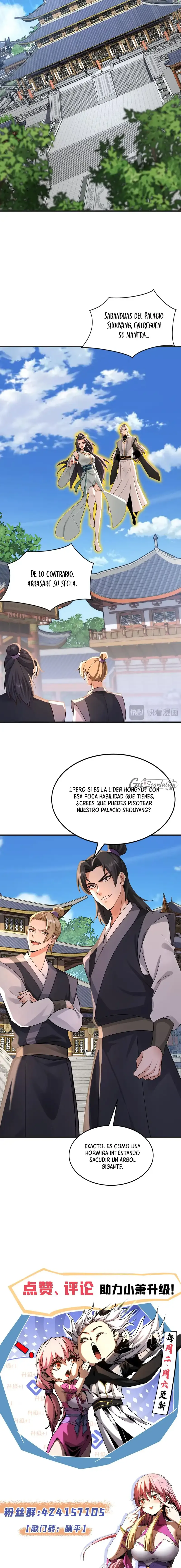 ¡Mientras mis discípulos se matan entrenando, yo me relajo! Capítulo 199 - Page 10