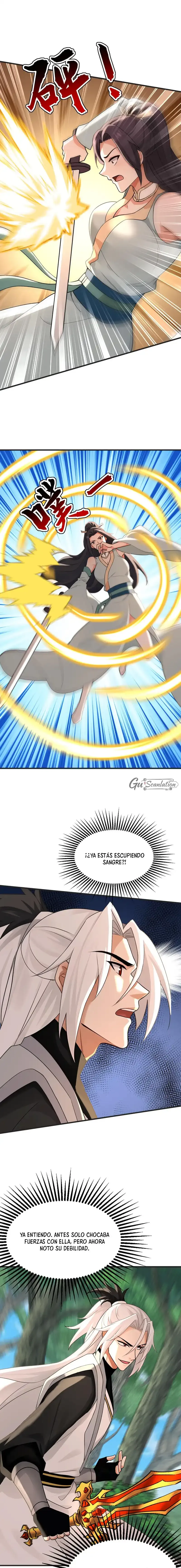¡Mientras mis discípulos se matan entrenando, yo me relajo! Capítulo 199 - Page 4